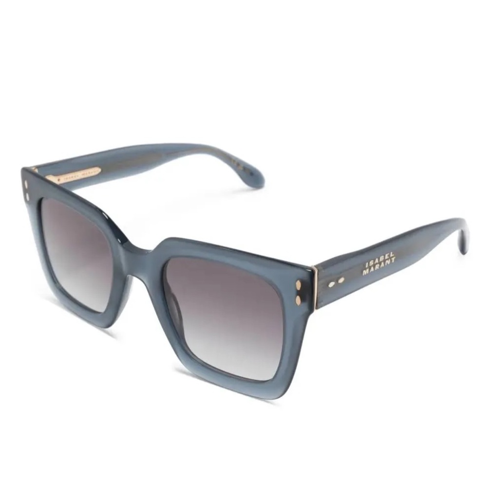 Isabel Marant Eyewear logo-plaque square-frame sunglasses